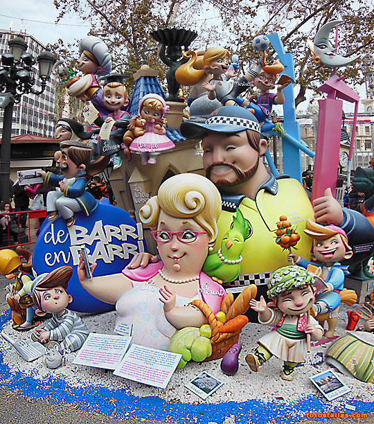 falla ayuntamiento 2016