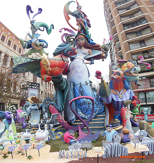 falla exposición  2016