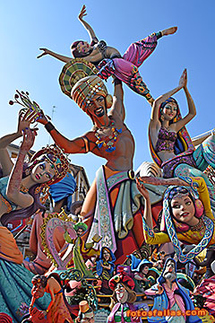 bailarines hindues
