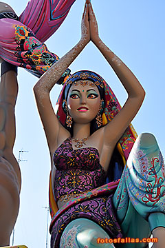 bailarina hindú