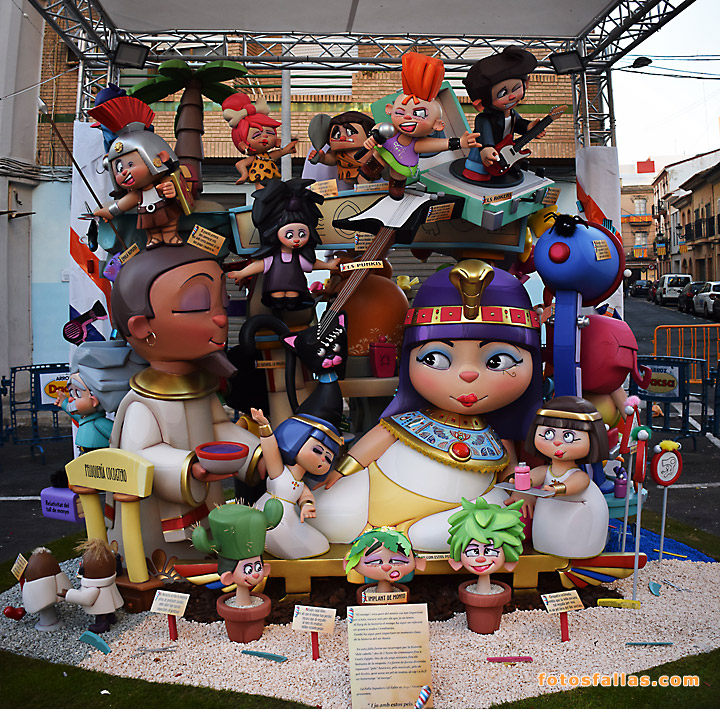 falla infantil Zapadores  2019