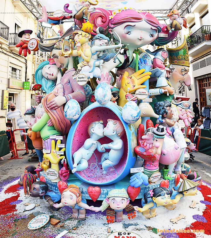 falla infantil Convento Jerusalén  2021