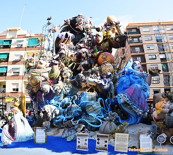 falla Antiga Campanar  2021