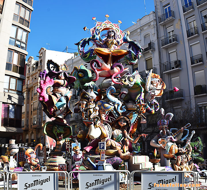 falla Regne Valencia 2023