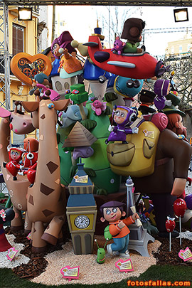 falla infantil zapadores 2018