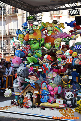 falla infantil Convento Jerusalén  2024