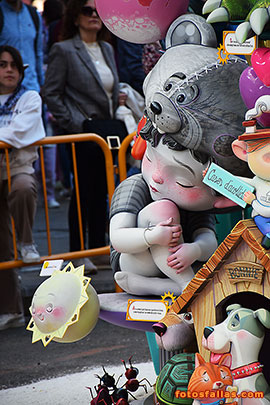 falla infantil Convento Jerusalén  2024