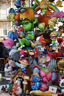 falla infantil Convento Jerusalén  2024