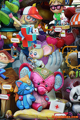 falla infantil Convento Jerusalén  2024