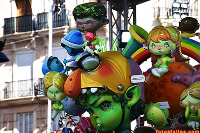 falla infantil Convento Jerusalén  2024