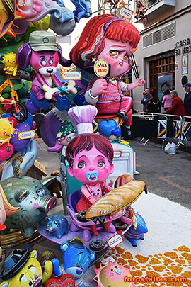 Child Falla Convento Jerusalén  2024