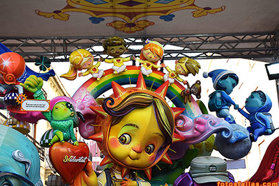 falla infantil Convento Jerusalén  2024