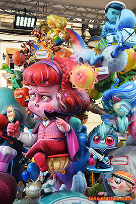 falla infantil Convento Jerusalén  2024