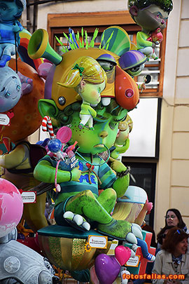 falla infantil Convento Jerusalén  2024