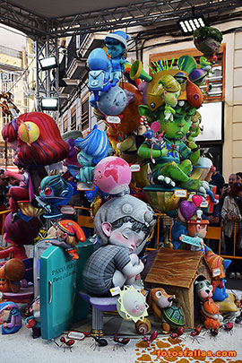 falla infantil Convento Jerusalén  2024