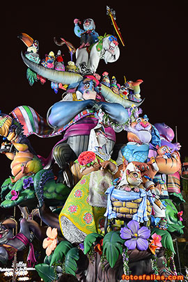 falla ayuntamiento  2025