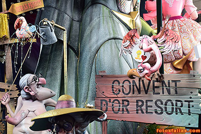 falla Convento Jerusalén 2025