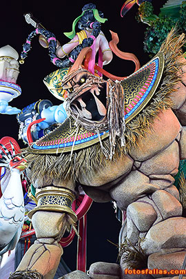 falla Antiga Campanar 2025