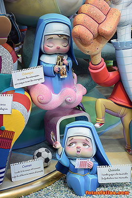 falla infantil Convento Jerusalén  2026