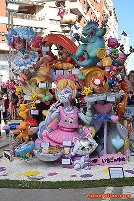falla infantil Salvatierra-Amorós 2026