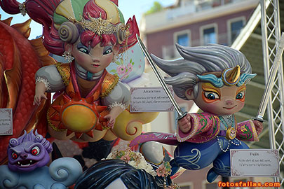 falla infantil Salvatierra-Amorós 2026
