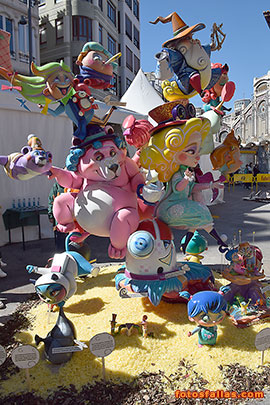 falla infantil Mercado Central 2026
