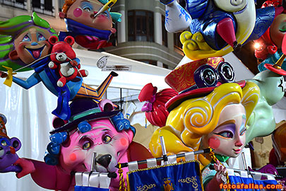 falla infantil Mercado Central 2026