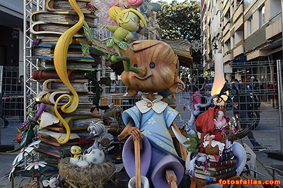 falla infantil Pizarro-Amorós 2026