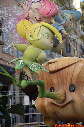 falla infantil Pizarro-Amorós 2026