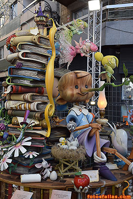 falla infantil Pizarro-Amorós 2026