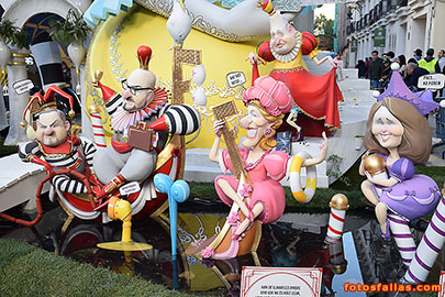 falla Espartero-Ramón y Cajal 2026
