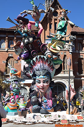 falla Mercado Central 2026
